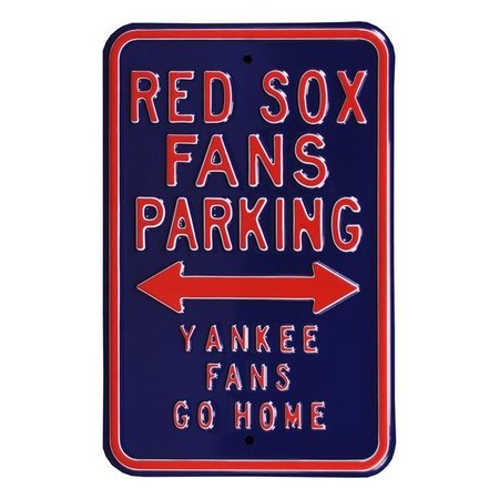 AUTHENTIC STREET SIGNS Authentic Street Signs 32507 Red Sox & Yankees & Go Home Street Sign 32507